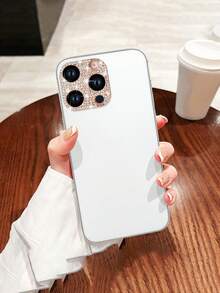 (1 片装)适用于 16 Pro Max 的闪亮相机镜头保护膜,3D 闪光水晶钻石水钻防刮花闪亮圆点金属装饰贴纸保护膜,玫瑰金,兼容 系列,适用于手机壳,是生日、送给家人、朋友、日常保护、办公室、家居的理想之选。闪亮水晶镜头保护膜,相机盖防水、防震、防摔、防刮花。 - 金色 - 查看 7