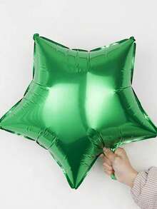 2 个五角星铝箔气球，适用于婚礼/生日/周年纪念/单身派对、家居装饰气球、圣诞装饰 - 金色 - 查看 10