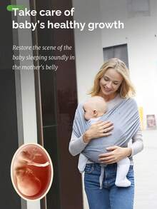 Novo Carregador de Bebê Ergonômico, Adequado para Recém-Nascidos, Carregador de Bebê Estilo Sling, Mochila de Bebê Tipo X