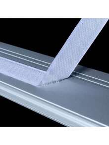 Window Mosquito Screen, Invisible Mesh Screen, Door Curtain, Household Self-Adhesive External Window Without Punching U-Shaped Zipper Screen Window, Self-Adhesive And Reusable Mosquito Net For Windows, Fiberglass Anti Scratch, Not Easy To Break