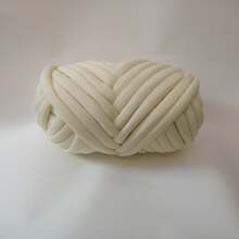 1 Roll Chunky Iceland Yarn, DIY Bag, Handmade Knitting, Pillow, Cat Bed, Super Thick Stuffing Yarn Strips, Suitable For Weaving Various Items, No Tools Needed, Hands-On Crafting For Bags, Baskets, Pillows, Pet Beds, DIY Crafts - Multicolor - View 31