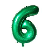 40 Inch Green Number Balloon 4, Large Number Foil Balloons Mylar For Girl Boy Birthday Party Celebration Decorations Supplies, Digital Balloons For Wedding Anniversary Events Decorations