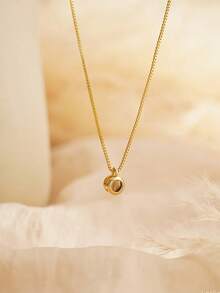 Customized Box Chain Projection Necklace, Customized Colorful Photo Projection Necklace, Stainless Steel Photo Projection Clavicle Chain For Women, Memorial Photo Necklace, Valentine's Day Customized Gift, Gift For Girlfriend, Best Friend, Bridesmaid - Box Chain Necklace - View 9