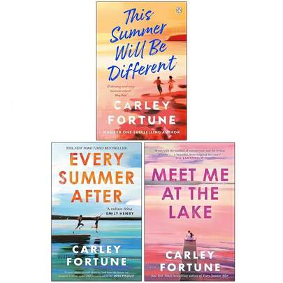 Carley Fortune Collection 3 Books Set (This Summer Will Be Different, Every Summer After & Meet Me At The Lake)