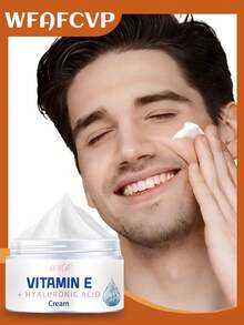 Retinol Collagen Moisturizing Cream, Containing Hyaluronic Acid, Caffeine Peptide And Niacinamide, Helps Lift And Firm Sagging Skin, Leaving Skin Smooth With A Subtle Beige Glow, Alcohol-Free, Suitable For All Skin Tones. - Multicolor - View 4