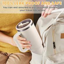 1/2PCS Lid Compatible With Stanley Cup Accessories 40 Oz Tumbler Flip Straw Lid Replacement Fit For , Leak Proof For Lid Replacement Spill Proof Reusable Tumbler Cover Compatible With 40oz Cup Accessories - Nhiều màu - Xem 3