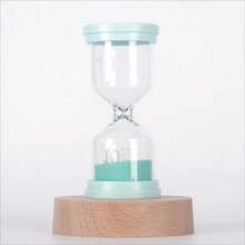 Colorful Macaron Hourglasss Timer 1/3/5/10/15/30 Minutes Sandglass Timers Quicksand Home Ornament Children Do Homework Sand Clock