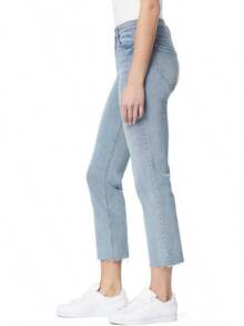 Kensie Jeans The Allie High-Rise Slim Straighthalloween - Pace Wash - View 7