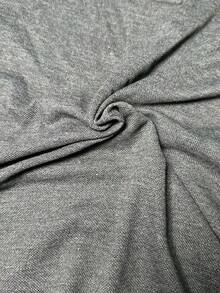Men's PLAIN POLO Shirt Premium Cotton Pique Fabric Promotion - Dark Grey - View 4