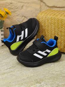 1 par de zapatos deportivos casuales, ligeros y antideslizantes de PU, adecuados para el otoño, de estilo moderno y apropiados para estudiantes de ambos sexos