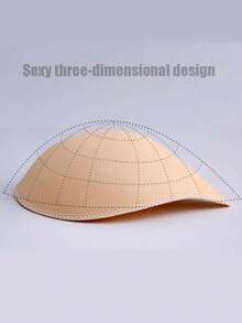 2件套女士胸垫加厚胸垫透气海绵杯垫适用于文胸背心或裹胸