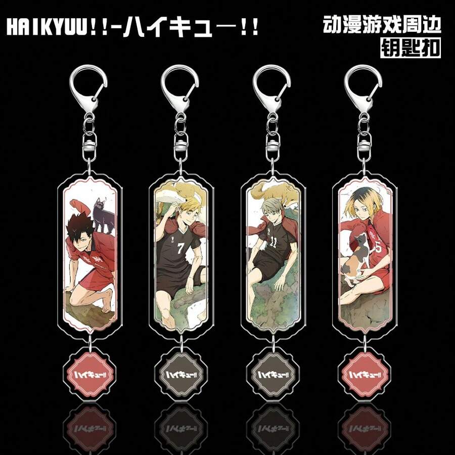 1 件，咒术钥匙扣，约瑟夫吊坠，亚克力三明治钥匙扣动漫周边，派对礼物，背包吊坠。 - 彩色 - 查看 1