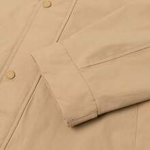 MLB 男女通用休闲连帽夹克，GORPCORE BASIC 2L WINDBREAKER，极简运动外套，3AWJB0151-43BGP - 米黃色 - 查看 6