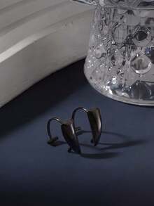 一套2个/4个哥特暗黑风格吸血鬼獠牙唇环，不锈钢3D兔牙和恶魔獠牙造型，可调节，适合角色扮演、万圣节佩戴