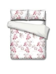 3-Piece Printed Bedding Set, 1 Duvet Cover And 2 Pillowcases, Soft And Comfortable Home Textiles, Skin-Friendly, Multiple Colors Available, Dorm Bedding For Boys And Girls, Simple And Fashionable Home Decor, Soft And Comfortable Bedroom Bedding, Fashionable Set, Machine Washable, No Filling, Back To School Bedding - White - View 6