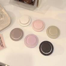 KW 1pc Minimalist Solid Color Magnetic Phone Holder, Strong Adsorption Compatible With Apple, Honor, VIVO, OPPO Magnetic Phone Cases, Personalized Retractable Portable Desktop Compatible With IPhone, Android Phone, Gift For Birthday, Family, Friends Push-Pull Phone Grip, Phone Accessories - Multicolor - View 12