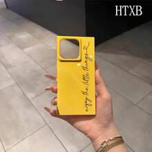 Aprecia los pequeños detalles de este teléfono con un diseño de bloques, compatible con los modelos 16 Pro, 16, 15 Pro, 14, 14 Plus, 13, 13 Pro, 12 Pro y 12 Pro. Ofrece una cobertura total a prueba de golpes, un amplio orificio, un elegante marco brillante y una excelente calidad de imagen. - Amarillo - Ver 6