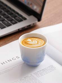 4 piezas Tazas de cerámica con acabado de esmalte agrietado, taza de café con leche para el té de la tarde, regalo de oficina de alta gama, regalo de cumpleaños, regalo para novio/novia, regalo del Día de la Madre