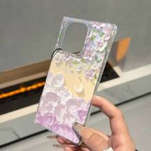 Funda con diseño tridimensional de cubos, orificio grande y ángulo recto, compatible con phone 16/15/14/13/12 Pro. Funda protectora brillante anticaídas para phone 14, 15, 16 Plus y 12 Pro. Ideal para cumpleaños y fiestas. - transparente - Ver 4
