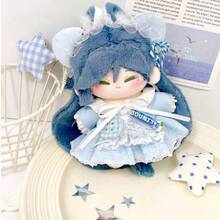 10cm-20cm娃娃衣服海星图案连衣裙系列（不含娃娃） - 彩色 - 查看 7