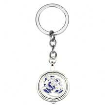 1/2 chiếc móc khóa hoa hồng xoay Jinx Arcane, mặt dây chuyền móc khóa hoa hồng xanh xoay, quà tặng hoàn hảo cho sinh nhật, ngày lễ, Halloween, Giáng sinh, đồ trang trí - Nhiều màu - Xem 12