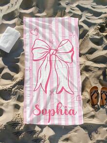 Khăn tắm biển trẻ em cá nhân hóa, Quà sinh nhật mùa hè, Không khí mùa hè, Chuyến đi biển của bé gái, Khăn tắm biển tùy chỉnh, Hồ bơi, Trang trí bãi biển, Dành cho gia đình - Nhiều màu - Xem 6