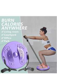 Waistwhisper - Body Shaping Waist Twisting Disc Waist Whisper Exerciser Trainer - Purple - View 8