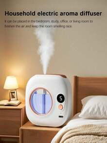 جهاز نشر العطور المنزلي، جهاز أروماثيرابي قابل للشحن، رذاذ أروماثيرابي كهربائي قابل للتثبيت على الحائط، مع إضاءة محيطة ملونة. يحتوي على 5 أوضاع عمل قابلة للتعديل و6 روائح أروماثيرابي للاختيار منها. الروائح طازجة وطبيعية، ويمكن وضعه في غرفة النوم أو غرفة المعيشة أو المكتب أو الحمام