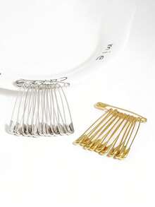 50-500 DIY Steel Safety Pins, Modern Minimalist Home Safety Pin Set, Suitable For Fixing Clothes, Fixing Clothes Labels, Cuff Pins, And Essential Household Pins