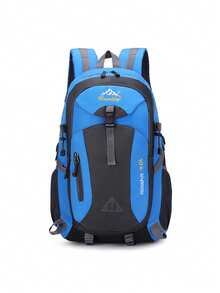 حقيبة ظهر رجالية كبيرة السعة مقاومة للماء للتنزه والسفر، مزودة بجيوب ومقصورات متعددة، حقيبة ظهر للطلاب مع مقبس سماعات، حقيبة مدرسية رياضية كبيرة السعة للمدرسة والسفر