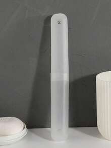 1pc/2pcs/4pcs Travel Toothbrush Protective Case, Minimalist Portable Dustproof Toothbrush Holder For Home Use