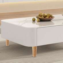 4件套家具腿，10/12/15厘米圆形木制家具腿，DIY锥形木制家具腿 - 卡其色 - 查看 3