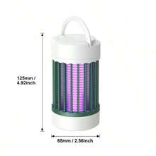 1 件装电动灭蚊灯紫外线灭虫器 USB 5V 夏季苍蝇拍杀虫灯露营