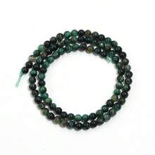 1 件天然绿虎眼石圆珠，多种尺寸珠子，复古闪亮绿色珠宝制作 DIY 珠子，适用于手链、项链、珠宝工艺品、装饰品、吊坠、批发珠子 - 綠色 - 查看 6