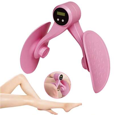 NetHong Pelvic Floor Muscle Trainer With Counter Kegel Exerciser Hip And Inner Thigh Exercise Equipment For Hip Butt Arm Leg Body Shaping UK