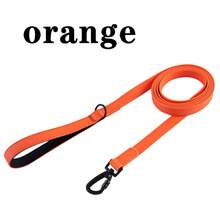 Waterproof Dog Leash, Dog Traction Rope, Easy To Clean Traction Rope, Reflective Recall Training Tracking Rope, Suitable For Small, Medium And Large Dogs, Suitable For Training, Beach, Yard, Play, Camping - Can Be Used With Waterproof Collar - Premium Dog Leash - Orange - View 8