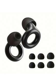 8pcs High Quality Reusable Ear Plugs, Sizes XS/S/M/L - Made Of ABS Material, Ideal For Concerts, Festivals, Live Events, Musicians And DJs, Essential For Live Events | Modern Design | Durable Ear Plugs, Ear Protection