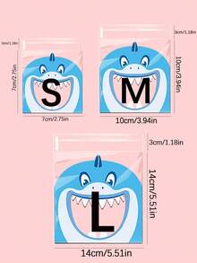 100 个卡通派对礼品烘焙包装自粘袋，密封糖果、糖果、饼干零食袋，用于烘焙饼干、巧克力、零食、甜点自制工艺品、透明自粘面包袋、派对用品烘焙派对礼品袋、婚礼派对礼品袋、节日礼品袋、厨房小工具 - 彩色 - 查看 8