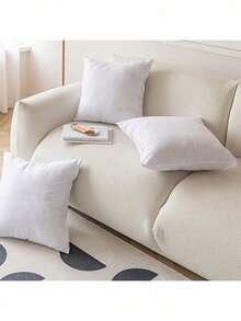 1pc High-Density Support Throw Pillow Insert, Versatile For Sofa, Bed, Car, Multi-Season