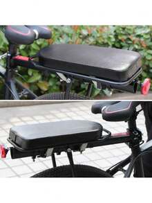 Bicycle Seat Cushion, Comfortable For Carrying People, Saddle With Buckle Seat Cushion Accessories, Mountain Bike Rear Shelf Seat Cushion