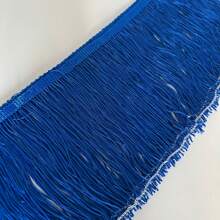 2/10Yards/Pack 15cm Fringe Trim Lace Polyerter Fibre Tassel 4inch Wide Long For Clothes Accessories Latin Wedding Dress DIY Lamp Shade Decoration - Multicolor - View 23