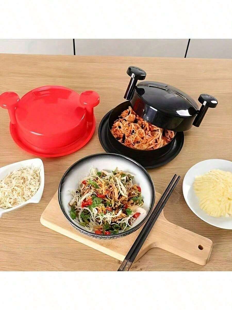 1 Stück einfach zu benutzender Hühner-Zerkleinerer - perfekt für Fleisch- und Reisgerichte, schnell und effizient. Ausgestattet mit rutschfestem Griff und Basis, Edelstahl-Kunststoff-Küchenutensilien - perfekt für Ostern, Hanky Panky - ohne Stromanschluss! Geeignet als Geschenk für Familie und Freunde, perfekt für Geburtstag, Jahrestag, Valentinstag, Weihnachten, Halloween, Lehrertag, Abschluss, Schulanfang, Thanksgiving Überraschungsgeschenk, nur, fast