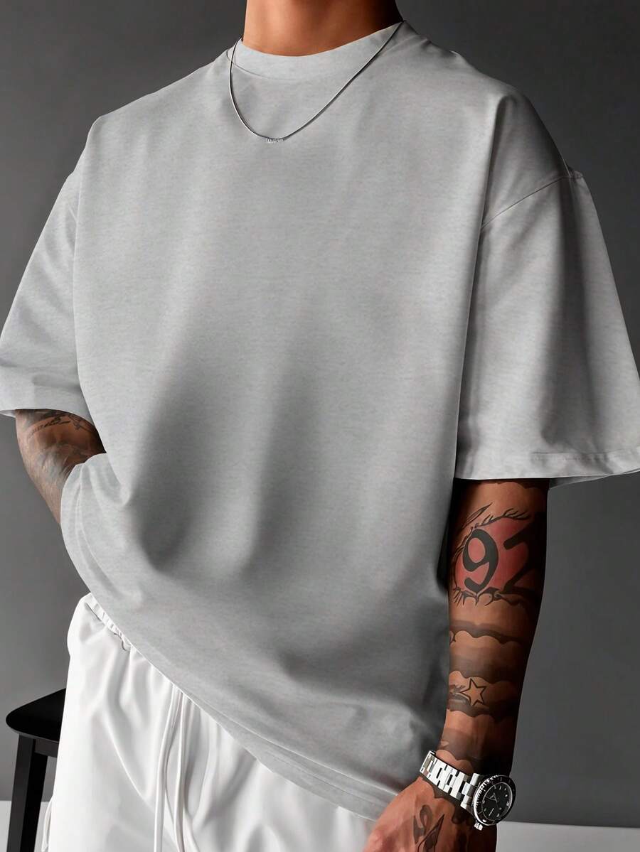 Premium T-Shirt Fio 30.1 Basic Unisex Premium - Grey - View 1
