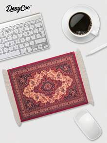 Dengcoo 1 件咖啡壶垫、流苏咖啡垫、咖啡杯垫、咖啡压垫、饮料垫、桌垫、餐垫、鼠标垫、防滑耐热垫 - 咖啡墊 - 查看 4