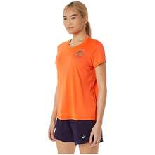 Asics Women Outdoor Tees & Tanks - Orange - View 3