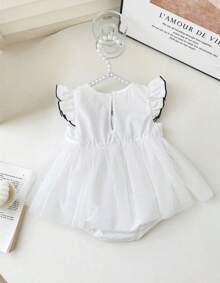 Nika Baby Vestido para bebê Mini Diva 0 a 3 meses