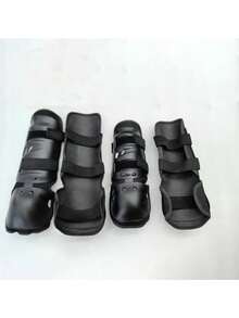 Rodilleras Coderas Motociclista Y Bicicletas Protección 4 Pz - Negro - Ver 4