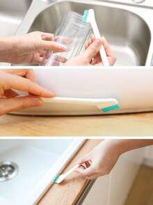 2/3/8-Piece Set Of Multi-Purpose Kitchen Cleaning Brushes - Baby Bottle And Cup Spiral Brush Set, Sink Gap Cleaning Small Brush, Kitchen Long-Handled Cleaning Brush, Household Kitchen Insulation Cup Lid Gap Cleaning Brush, Groove Decontamination Cleaning Pacifier Cup Brush Set.