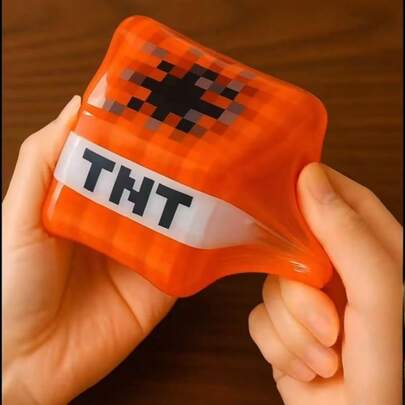 1pc TNT Squeeze Toy, Strong Elasticity, StressRelief Squeeze Toy,Dare To Squeeze?Excellent Tactile TNT Cube,Search,Toys,Valentine's Day,Stitch,Squishy,Fidget,T-Oy Story,New Year's Gifts, Winter Holiday Gifts, Gifts For Boys, Gifts For Girls, Holiday/Birthday Gifts, Ramadan Gifts(Please Pay Attention To The Size When Purchasing)