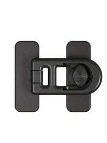 2pcs Universal No Drilling Fridge And Freezer Door Locks, Multi-Functional Clasp, Easy To Install, No Power Or Battery Needed